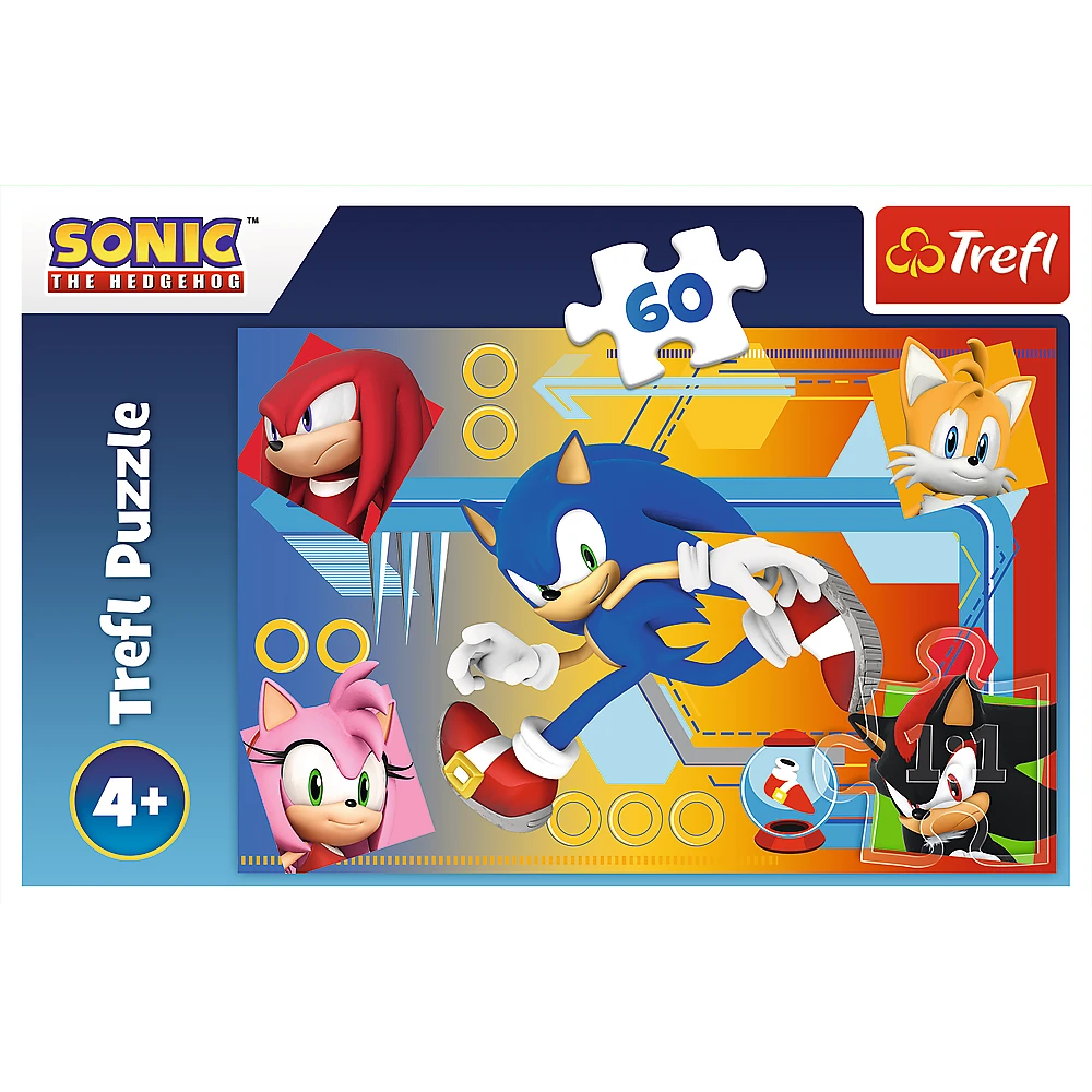 Trefl dėlionė 60 vnt. - Sonic