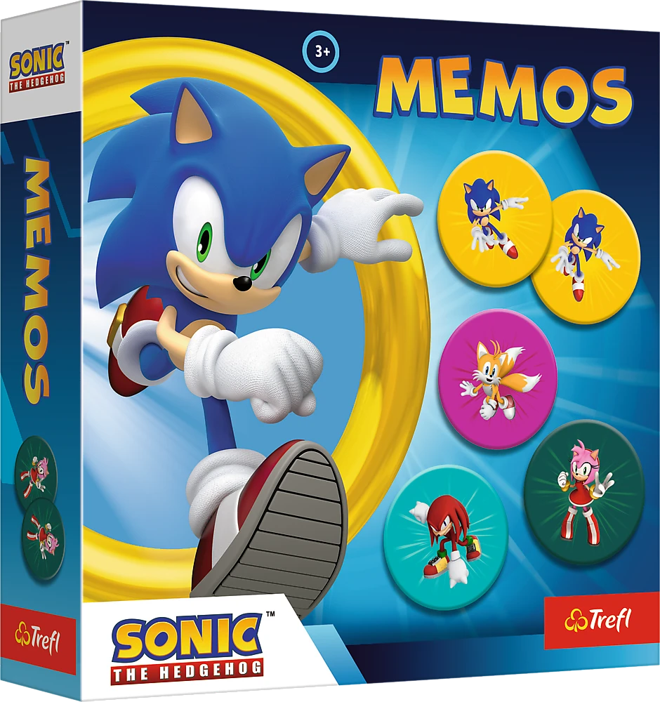 TREFL SONIC THE HEDGEHOG Žaidimas Memo „Sonic“