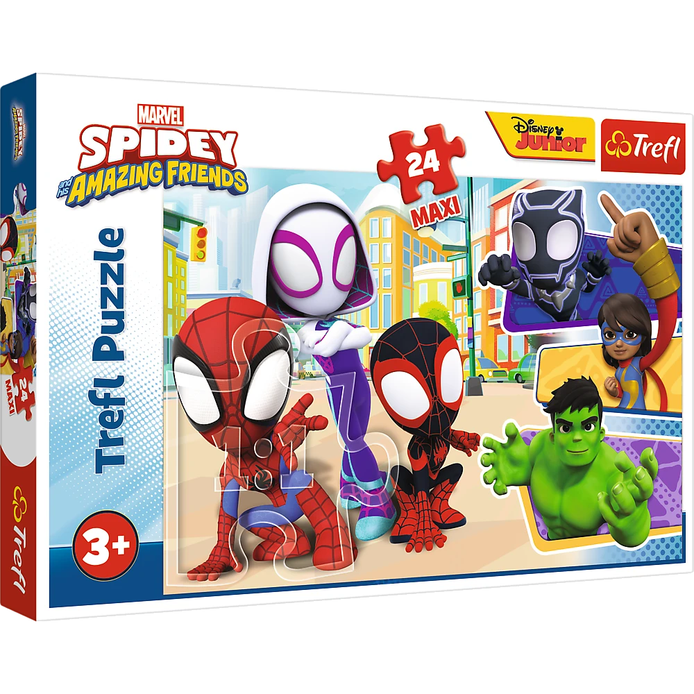 Trefl Dėlionė 24 vnt. - Žmogus-voras "Spidey"