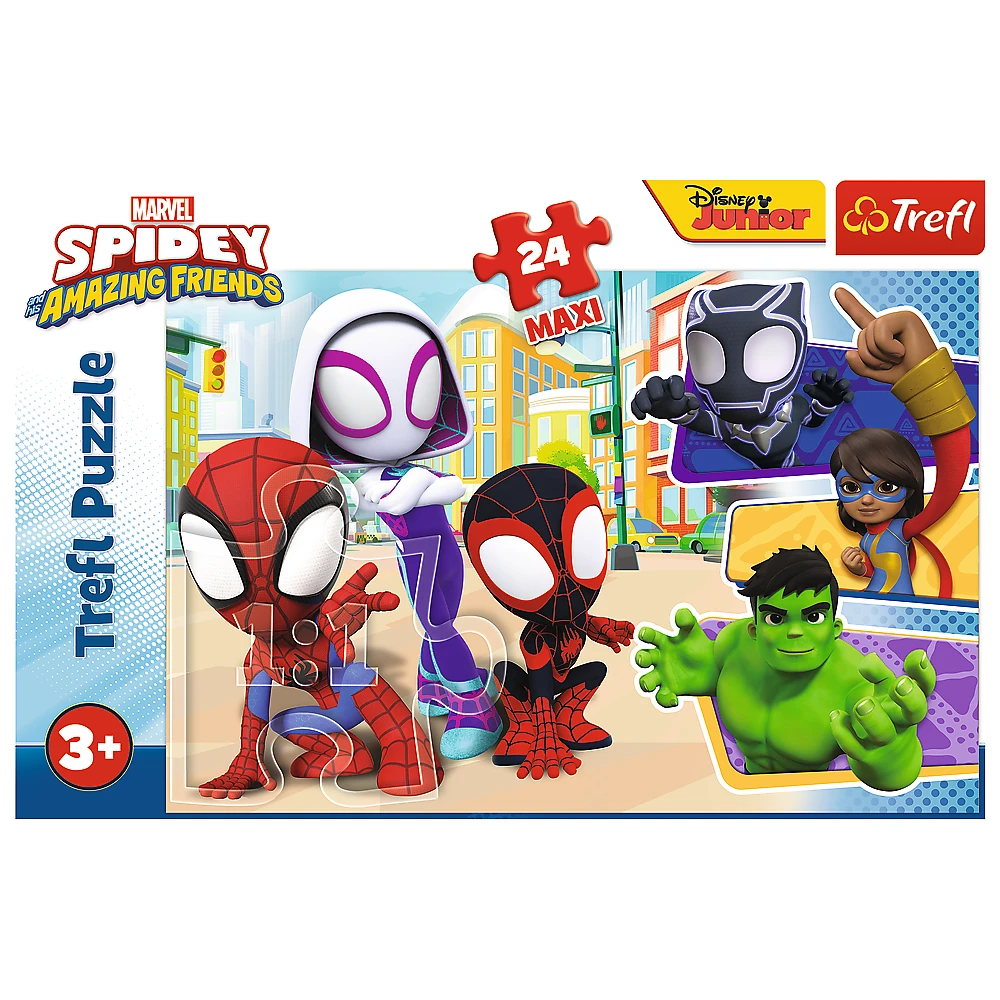 Trefl Dėlionė 24 vnt. - Žmogus-voras "Spidey"