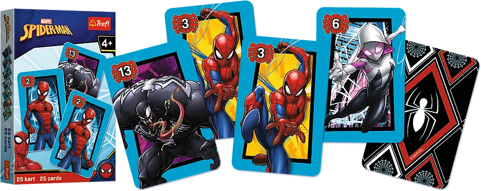 SPIDER-MAN TREFL Kortų žaidimas „Žmogus-voras“