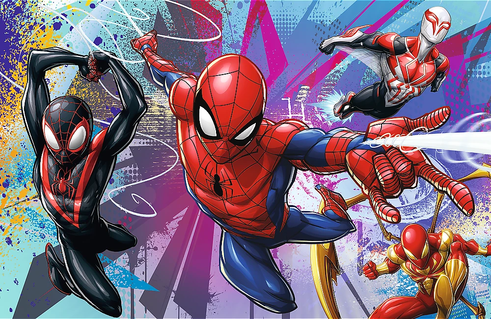 TREFL SPIDER-MAN mini dėlionė „Žmogus-voras“ 54 det.