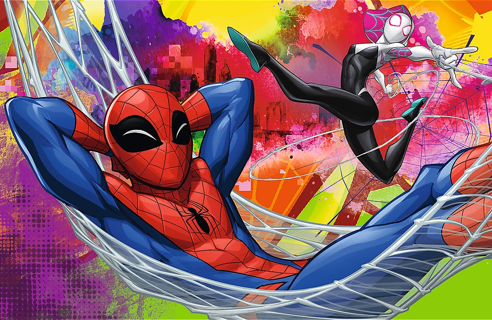 TREFL SPIDER-MAN mini dėlionė „Žmogus-voras“ 54 det.