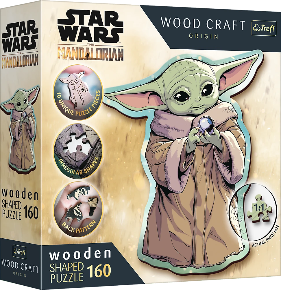 Trefl Medinė dėlionė 160 vnt. - Star Wars aprašymas - Prekės nuotrauka
