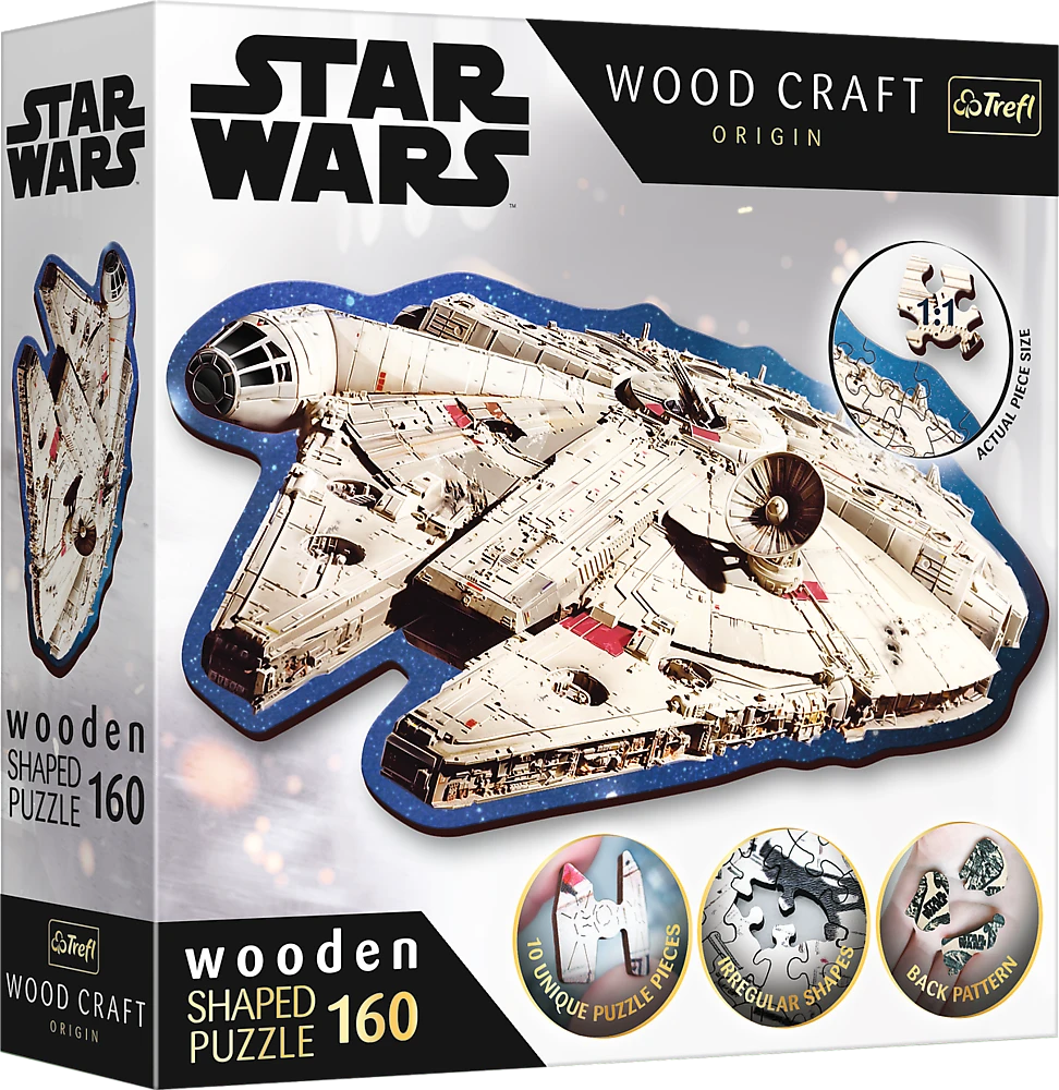 Trefl Medinė dėlionė 160 vnt. - Star Wars