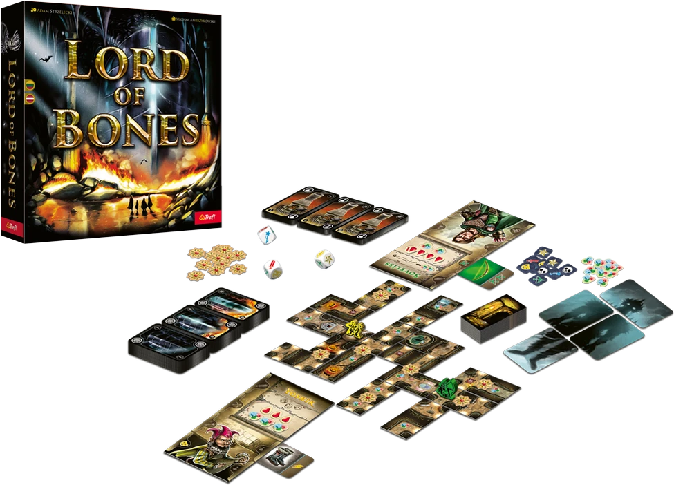 TREFL Žaidimas Lord of Bones (latvių ir lietuvių kalbomis) aprašymas - Prekės nuotrauka