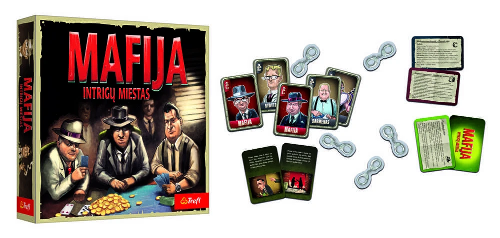 Žaidimas „Mafija: intrigų miestas“, TREFL, LT