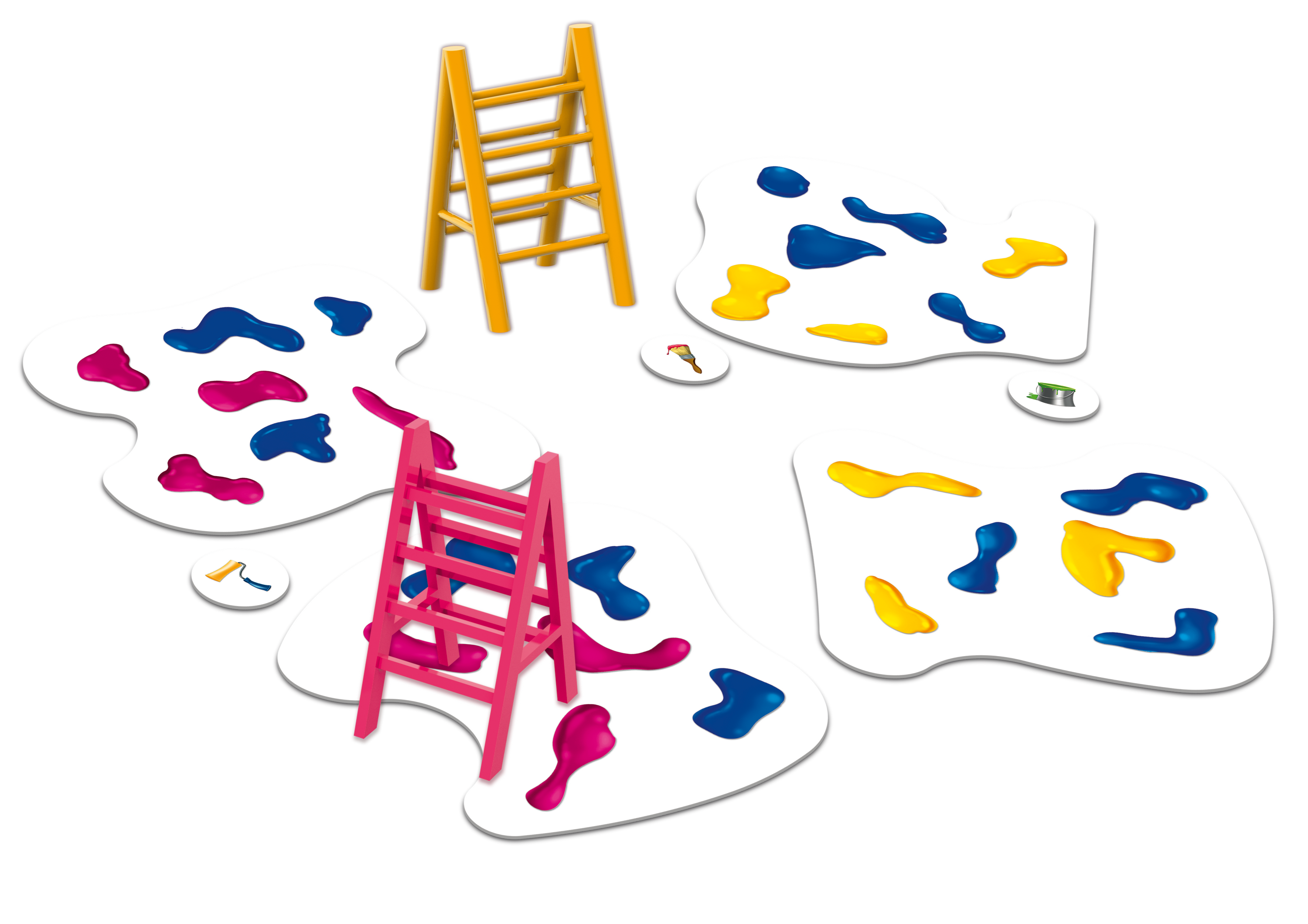 Trefl stalo žaidimas „Paint“