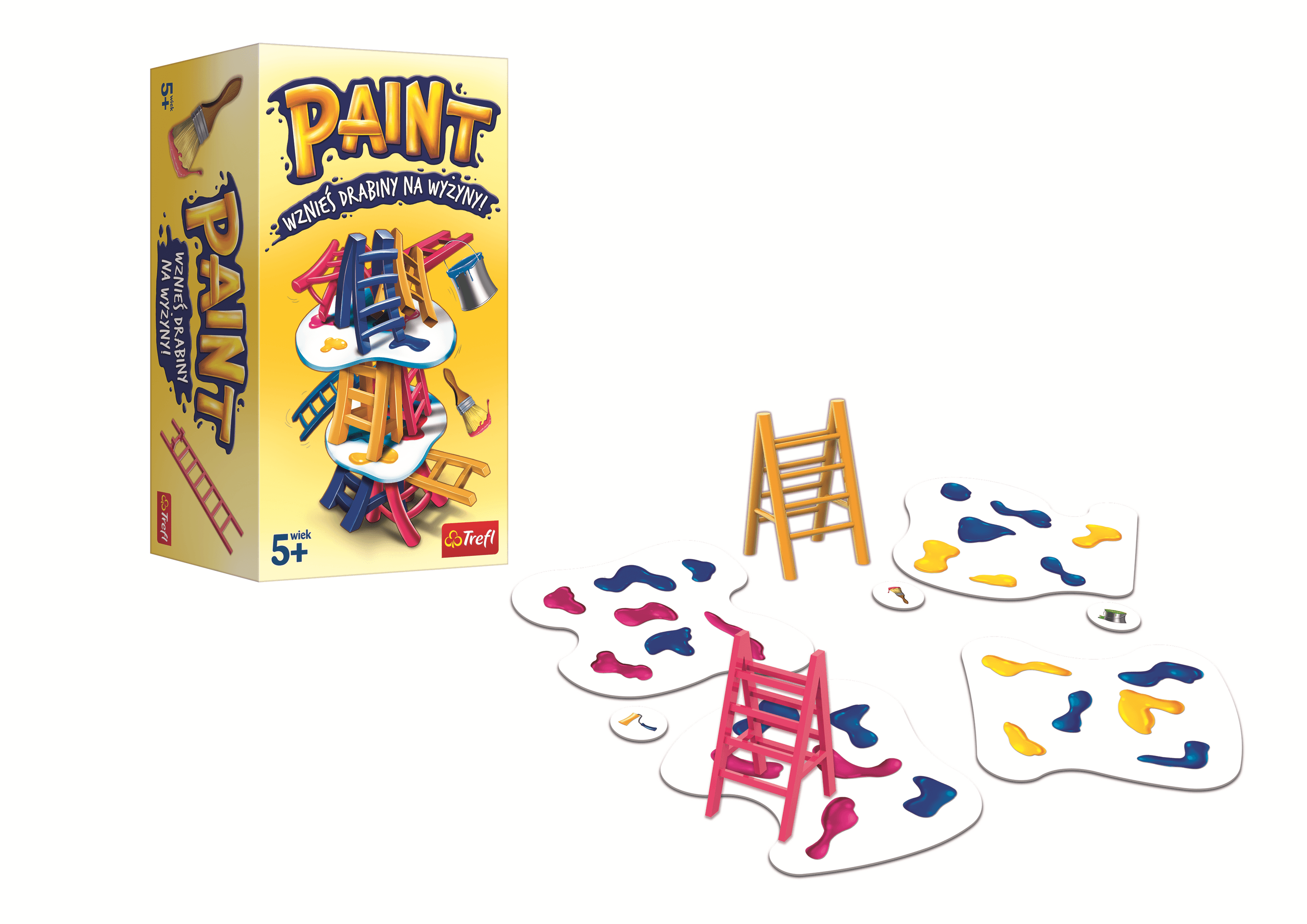 Trefl stalo žaidimas „Paint“ aprašymas - Prekės nuotrauka