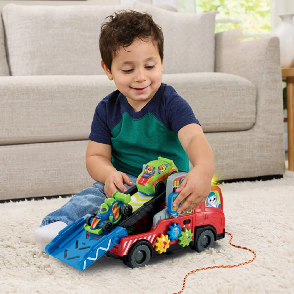 Vtech Interaktyvus kelių pagalbos vilkikas, EN