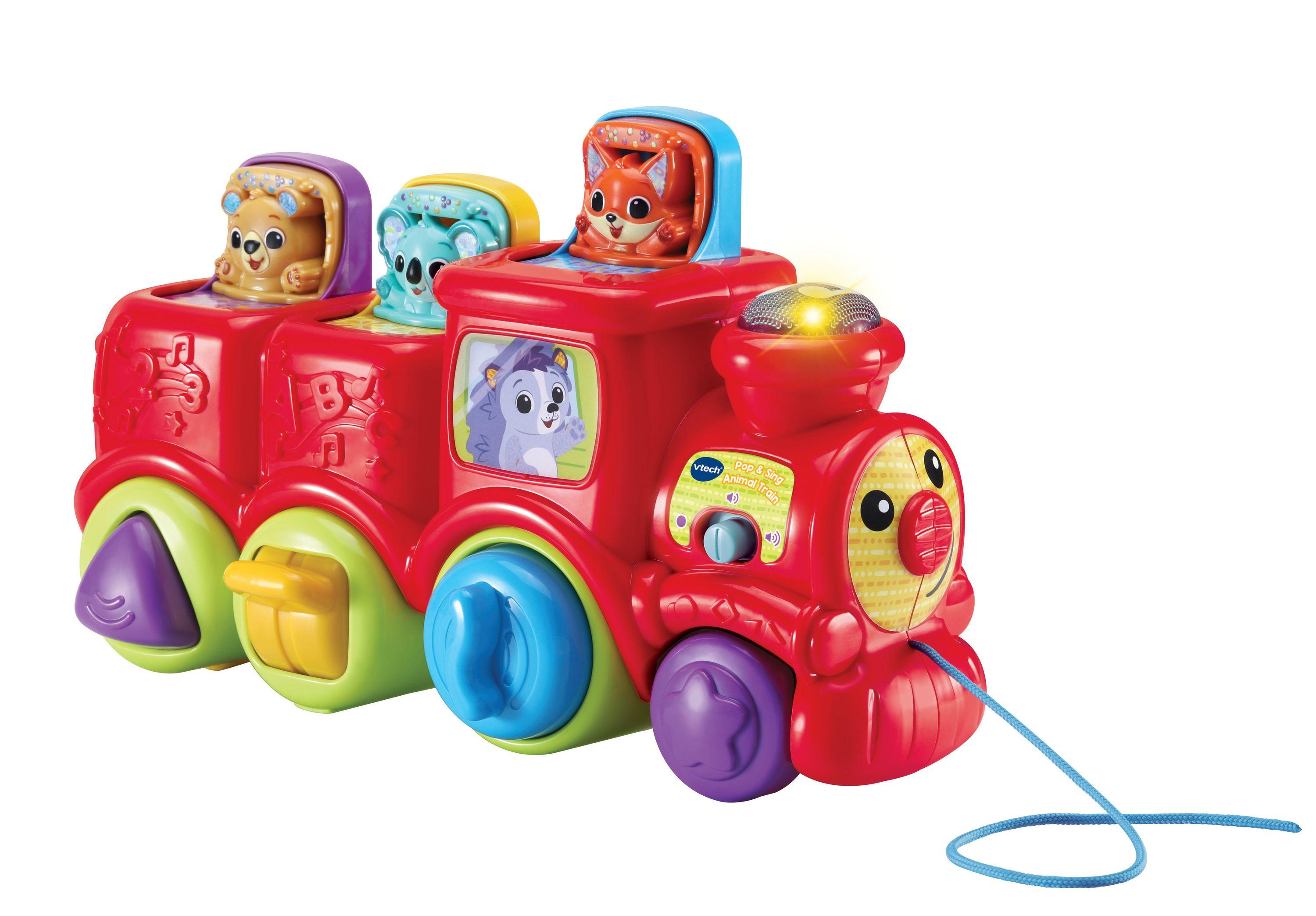 VTECH Muzikinis gyvūnėlių traukinukas aprašymas - Prekės nuotrauka