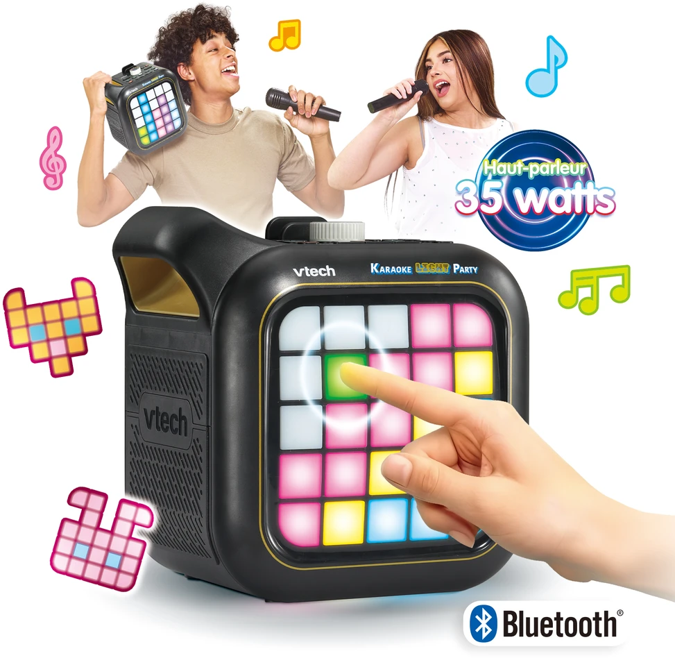 Vtech Šviečianti „Bluetooth“ karaokės sistema
