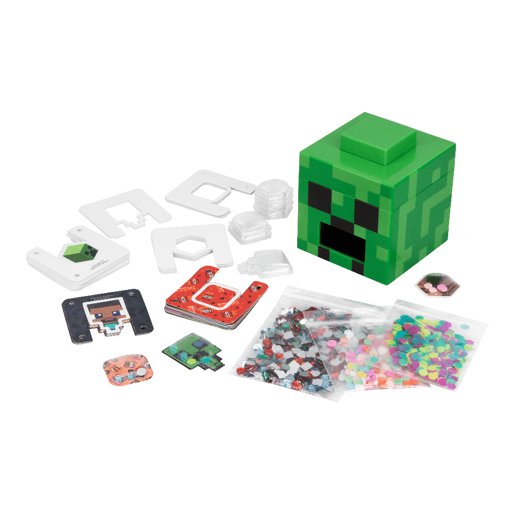 Paladone WECOOL MINECRAFT DIY 3D lipdukų gaminimo rinkinys