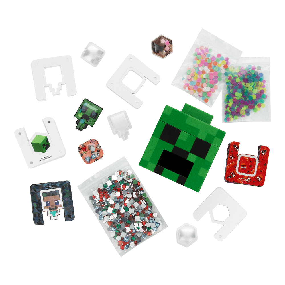 Paladone WECOOL MINECRAFT DIY 3D lipdukų gaminimo rinkinys