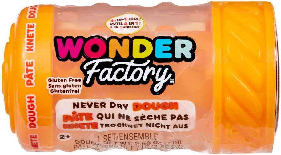 MGA Modelino masė Wonder Factory geltona 594970