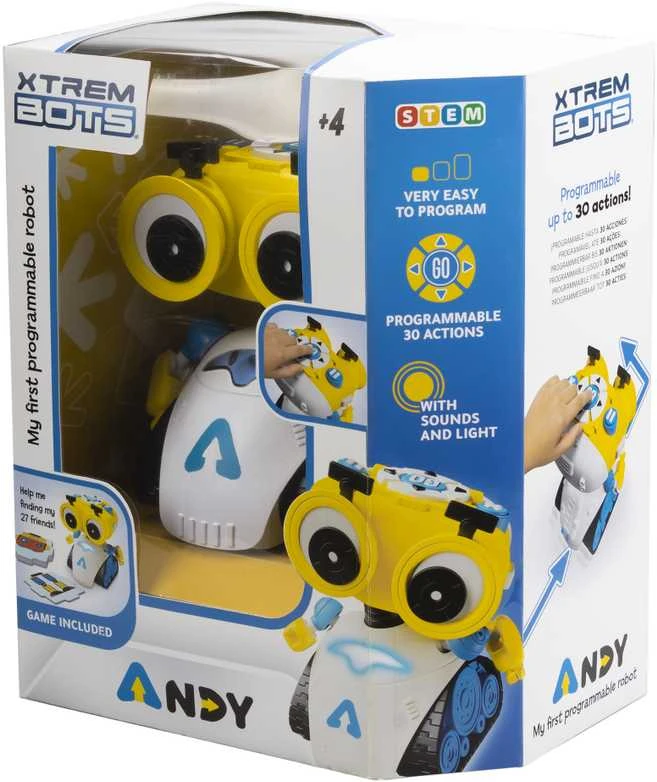 TM Toys XTREM BOTS Interaktyvus robotas „Andy“
