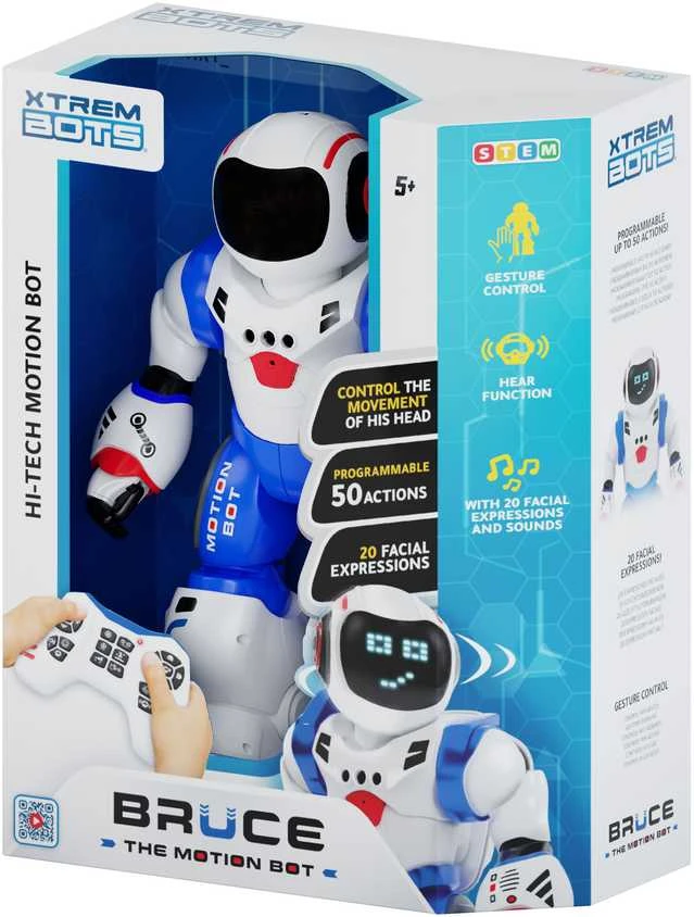XTREM BOTS Interaktyvus robotas BRUCE
