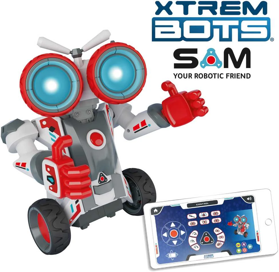 Interaktyvus robotas XTREM BOTS SAM