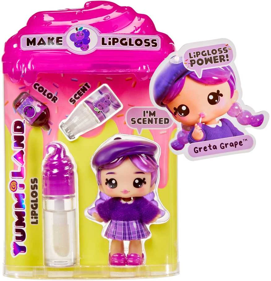 YUMMILAND Lūpų blizgis „Doll Character“, 9 cm