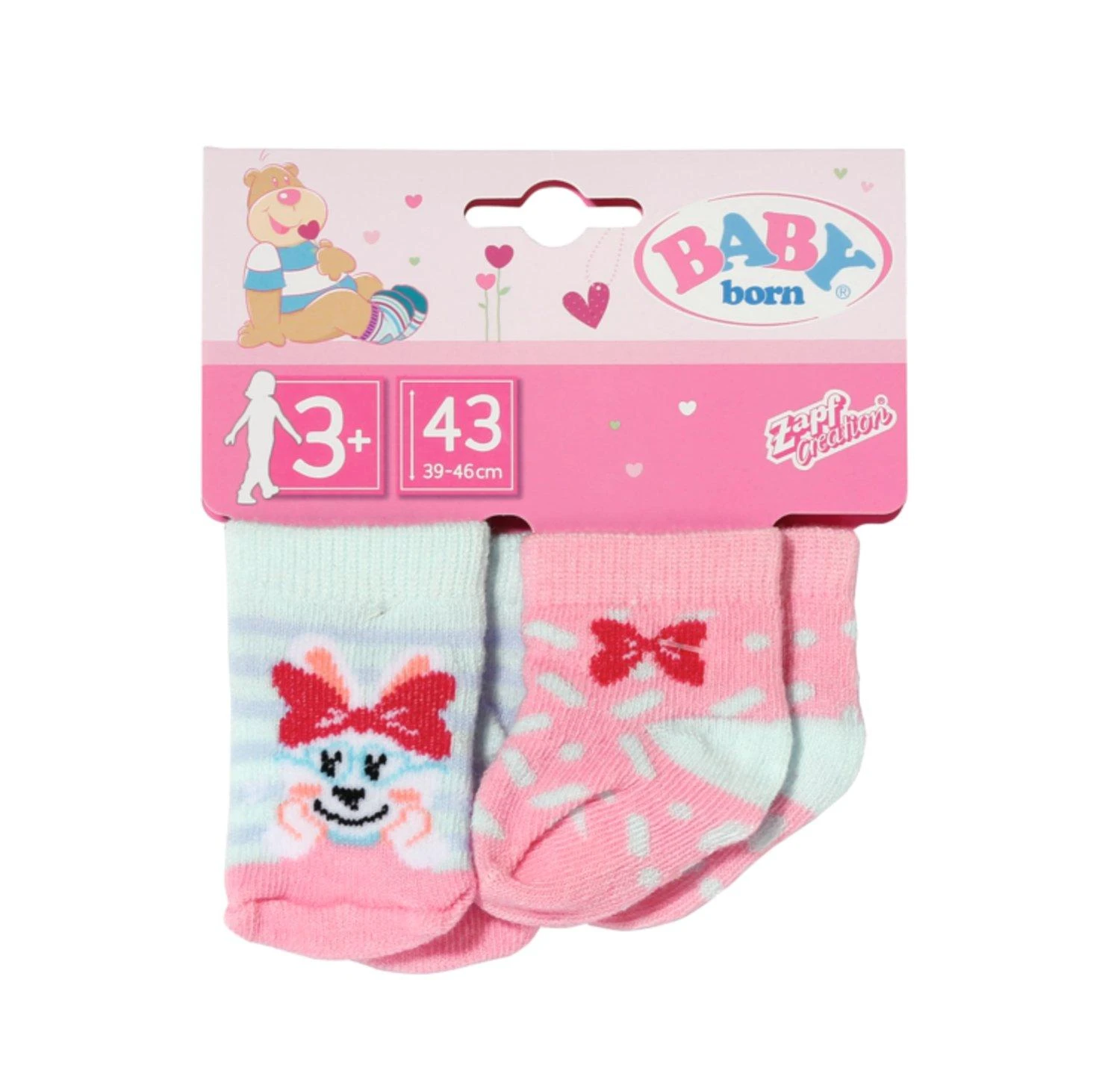 Zapf BABY BORN Kojinytės, 2 poros