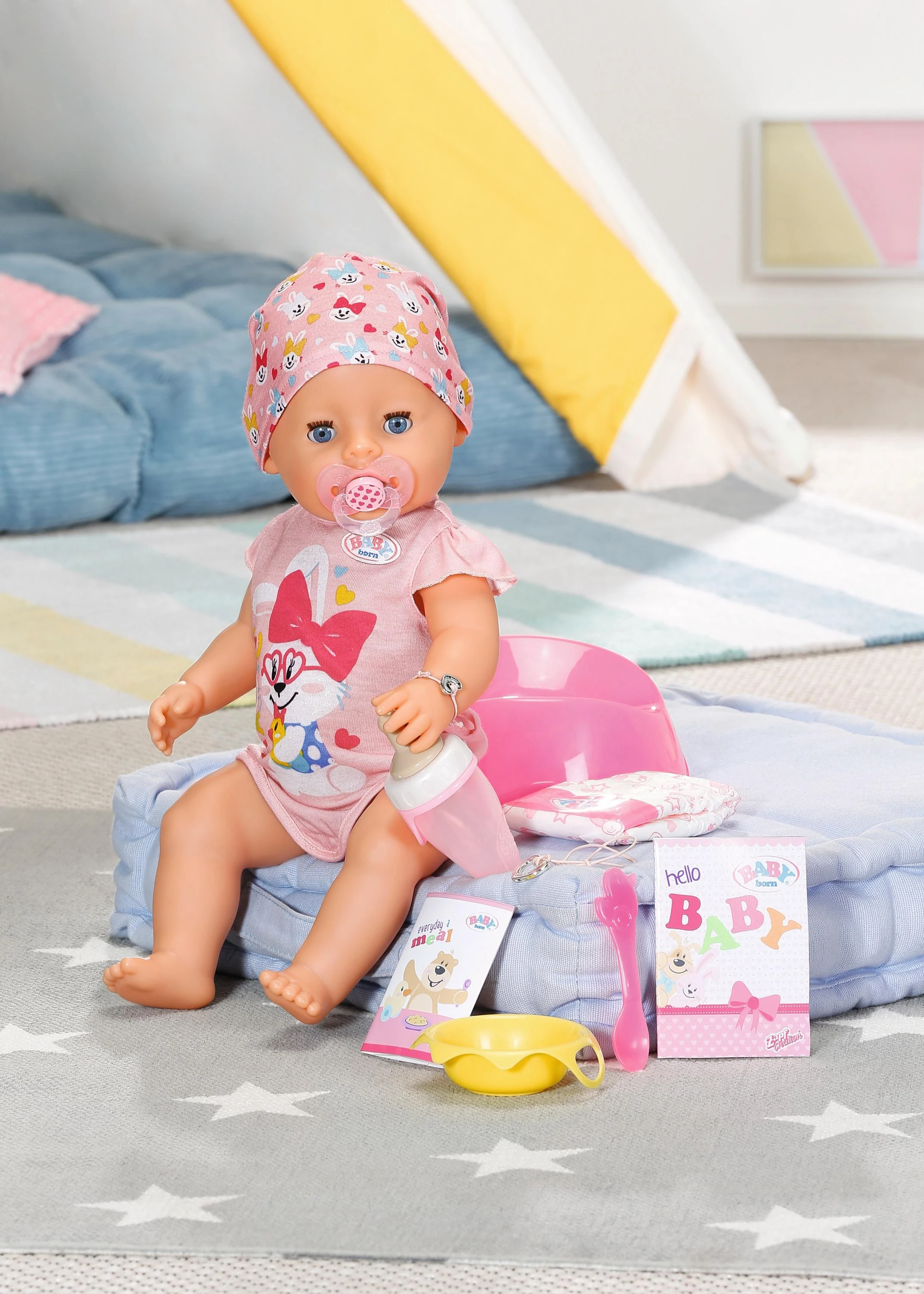 Baby Born interaktyvi lėlė - mergaitė Magic Girl, 43cm (827956)