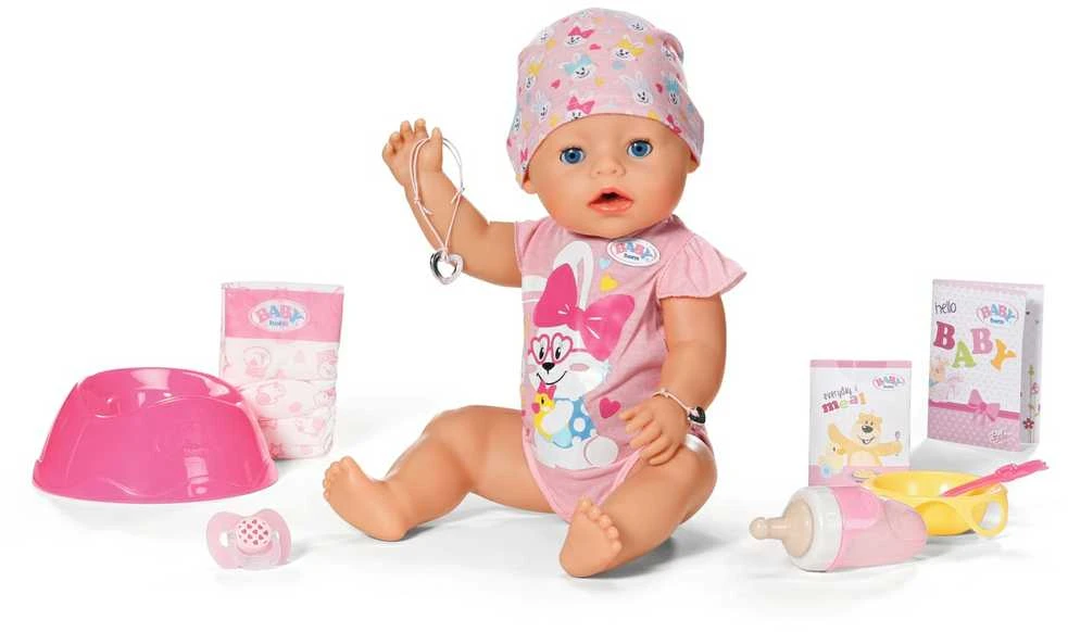 Baby Born interaktyvi lėlė - mergaitė Magic Girl, 43cm (827956)