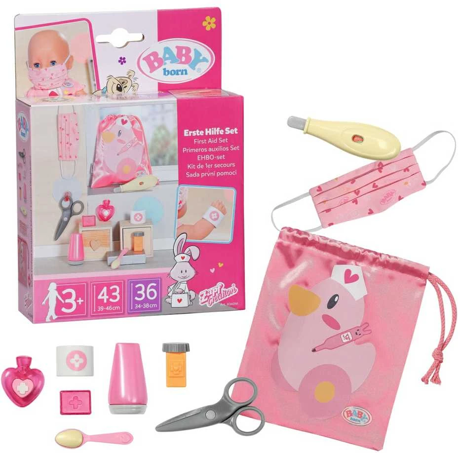 BABY born - Pirmosios pagalbos rinkinys (834091)