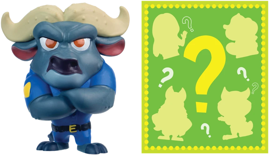 ZOOTOPIA Kolekcinės peliukų figūrėlės, 2 vnt., 5 cm