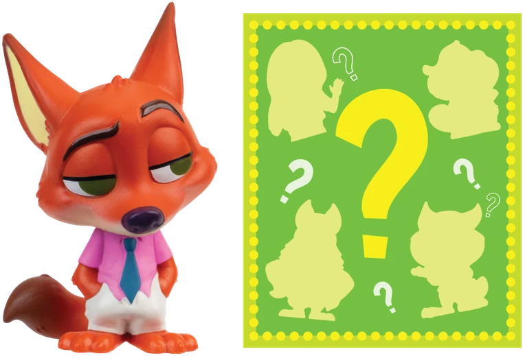 ZOOTOPIA Kolekcinės peliukų figūrėlės, 2 vnt., 5 cm