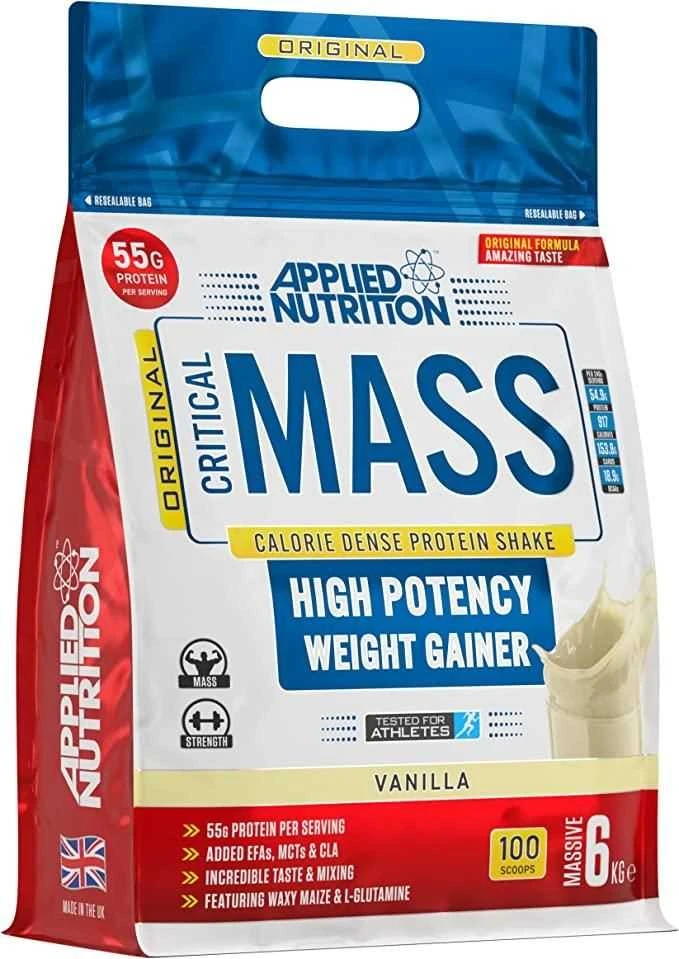 Applied Nutrition Critical Mass 6000 g. (Vanilla skonis )