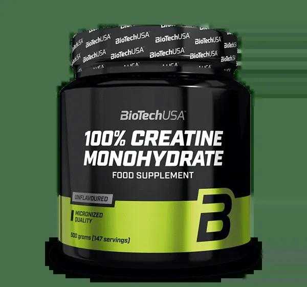 Biotech 100% Creatine Monohydrate 500g. ( Beskonis)