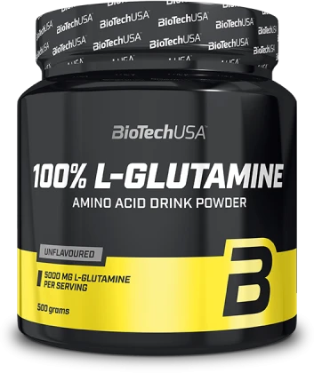 Biotech 100% L-Glutamine 500g.