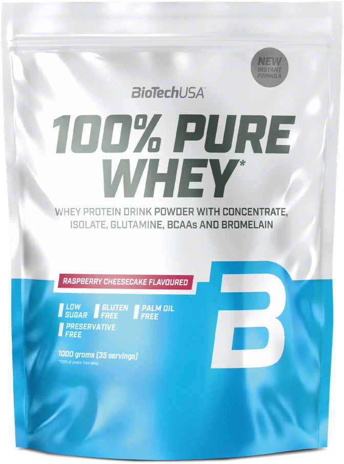 Biotech 100% Pure Whey 1000 g. (Salted caramel skonis)