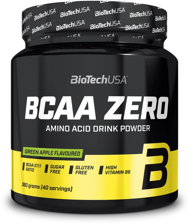 Biotech BCAA Zero 360 g. (Vynuogių skonis)