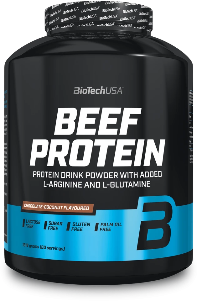 Biotech Beef Protein 1816 g. (Vanilla Cinnamon skonis )