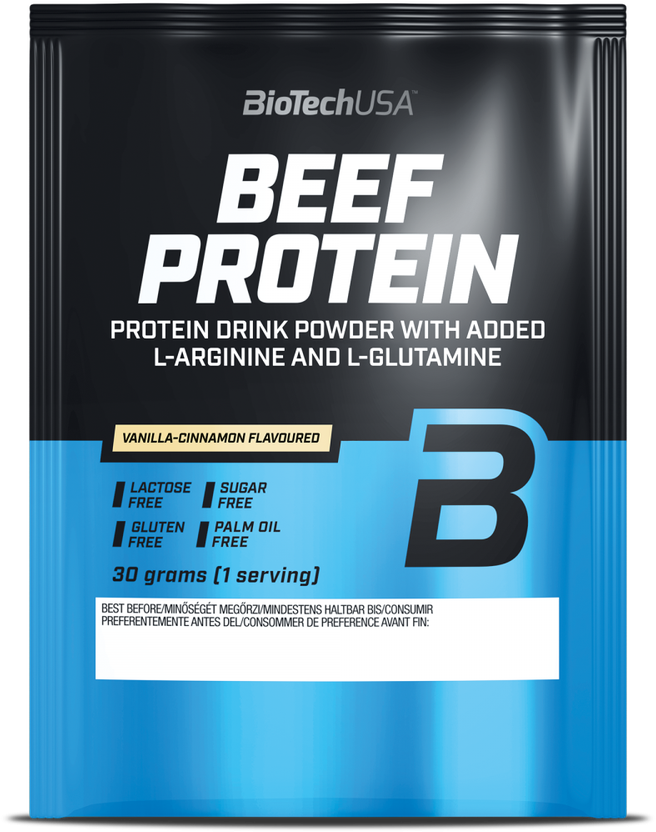 Biotech Beef Protein 30 g. (Įvairūs skoniai)