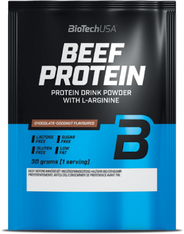 Biotech Beef Protein 30 g. (Įvairūs skoniai)
