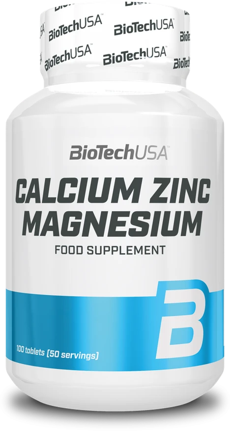 Biotech Calcium Zinc Magnesium 100 tab.