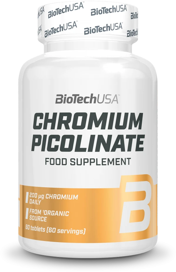 BioTech Chromium Picolinate (chromo pikolinatas) 60 tabl.