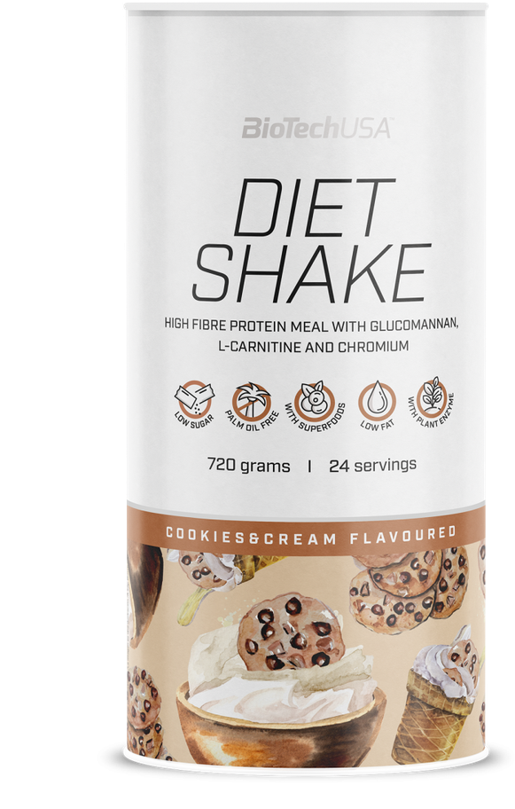 Biotech Diet Shake 720 g. (Vanilla skonis)