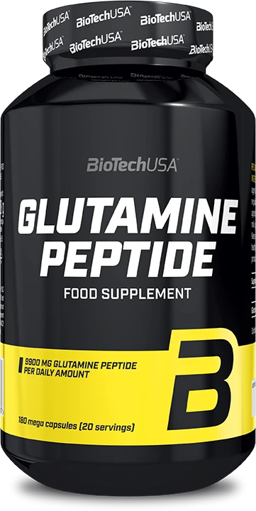 Biotech Glutamine Peptide 180 kaps.