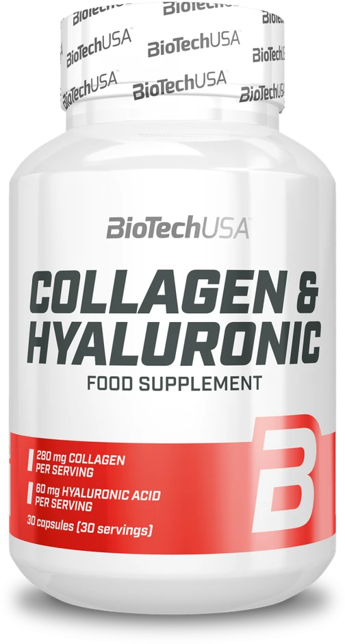 Biotech Collagen & Hyaluronic 30 kaps.