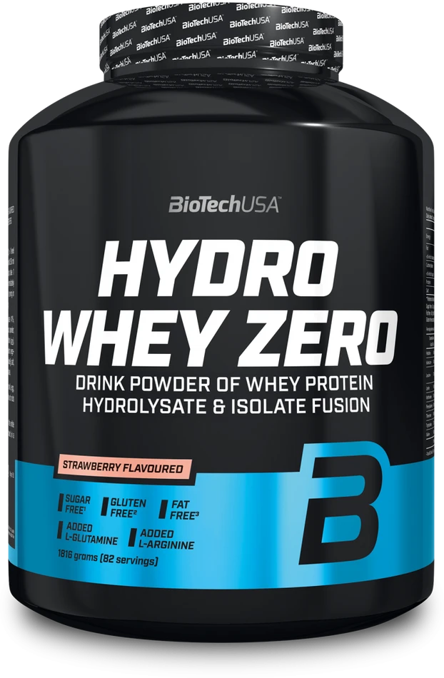 Biotech Hydro Whey Zero 1816 g. (Strawberry skonis)