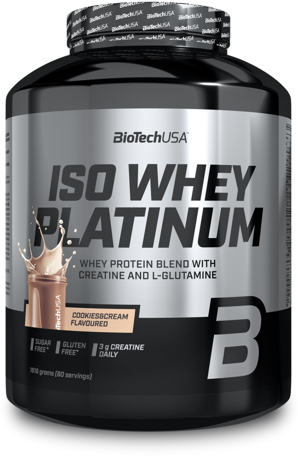 Biotech Iso Whey Platinum 1816 g. (Pistachio skonis )