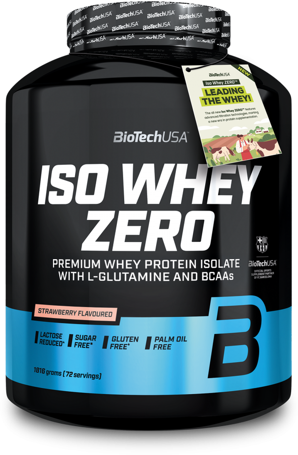 Biotech Iso Whey Zero 1816 g. (Dark Chocolate skonis )