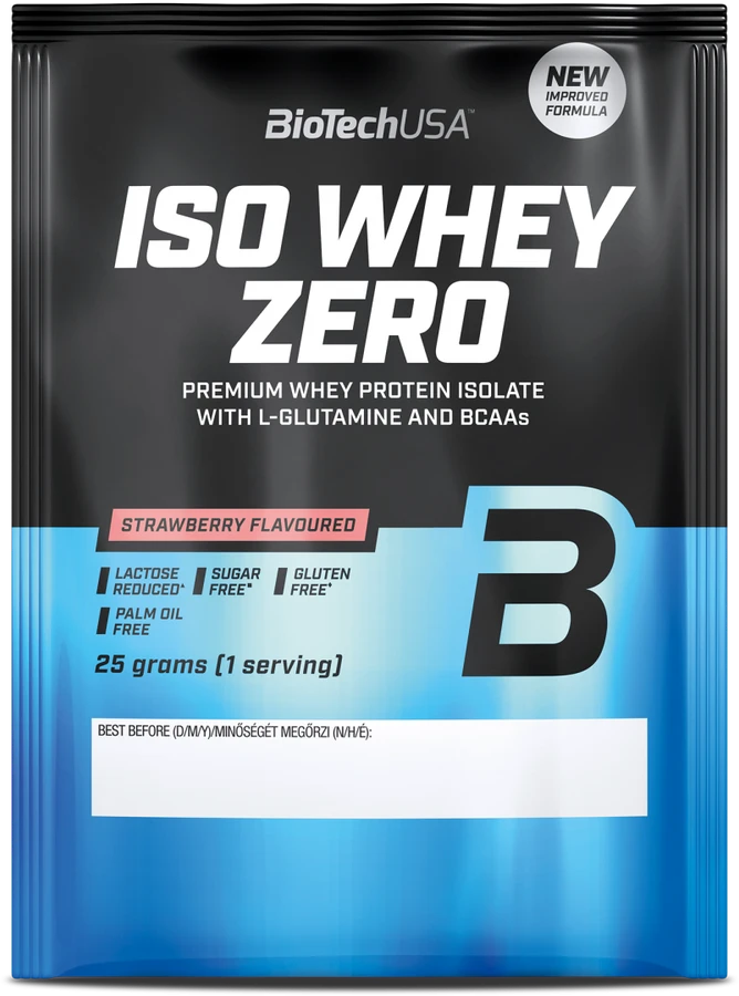 Biotech Iso Whey Zero 25 g. (Įvairūs skoniai)