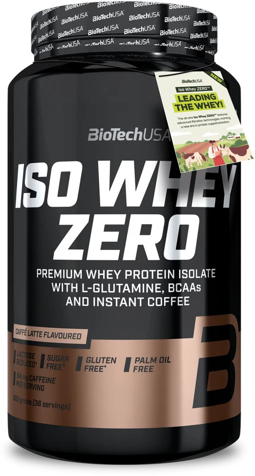 Biotech Iso Whey Zero 908 g. (Tiramisu skonis)