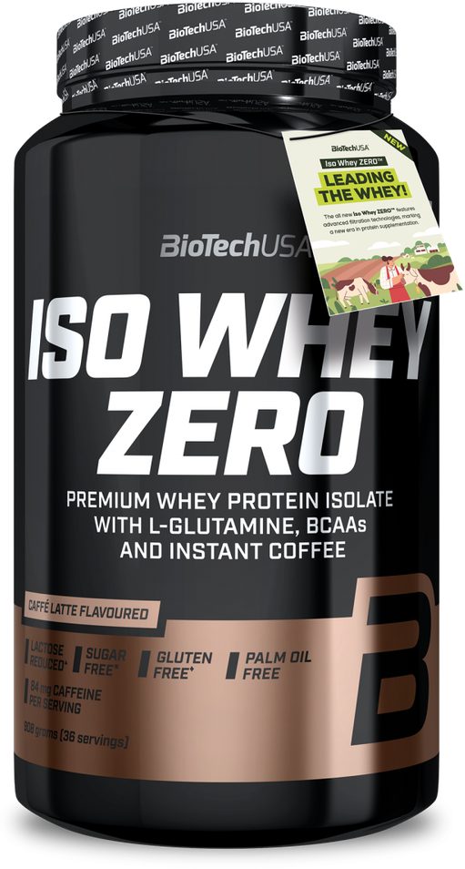 Biotech Iso Whey Zero 908 g. (Vanilla skonis )