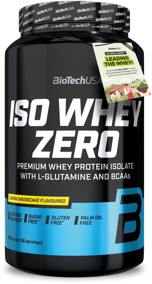 Biotech Iso Whey Zero 908 g. (Vanilla skonis )