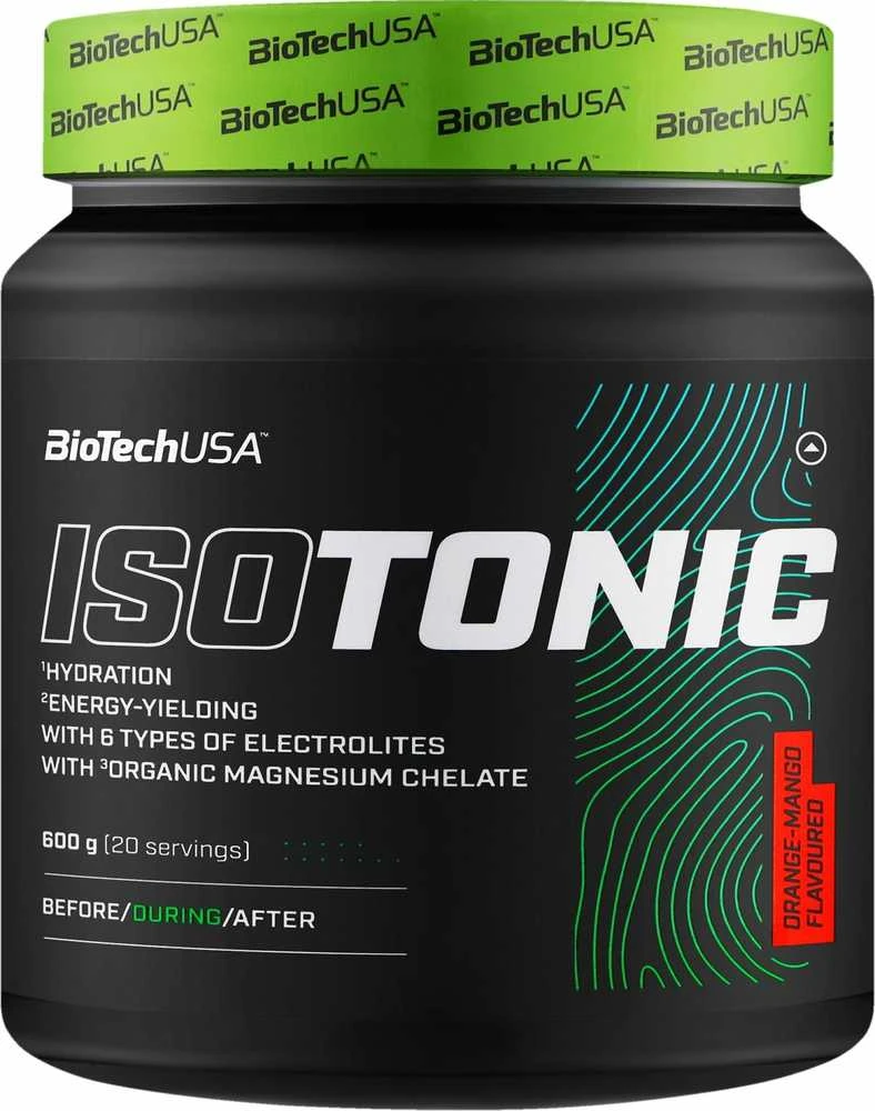 BioTech IsoTonic 600 g. (Apelsinų-mangų skonis)
